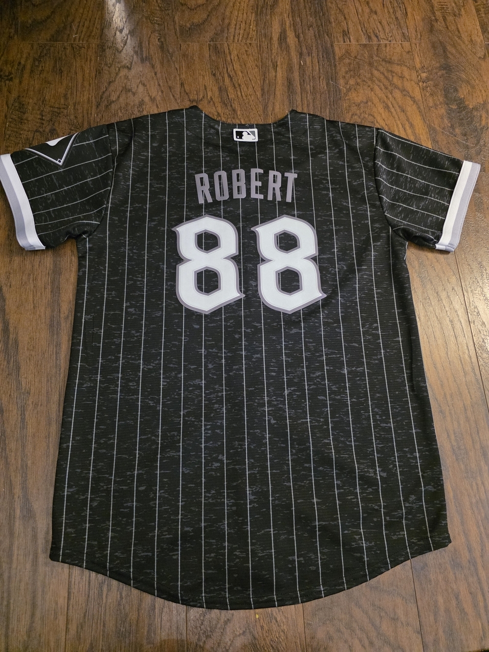 Nike White Sox Southside Pinstripe Baseball Jersey - Picture 6 of 8